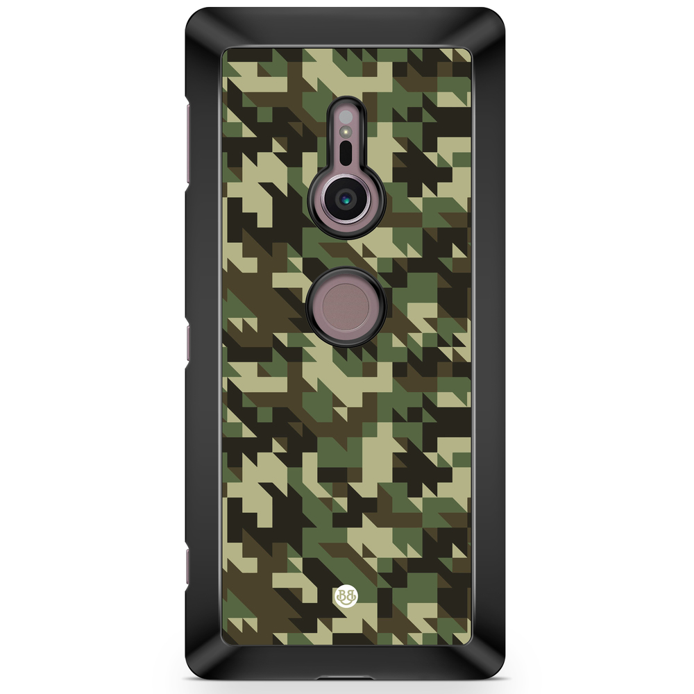 Sony Xperia XZ2 Case  - Houndstooth Camo