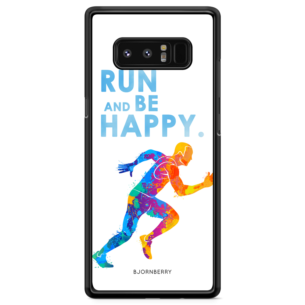 Samsung Galaxy Note 8 Case - Run and be happy