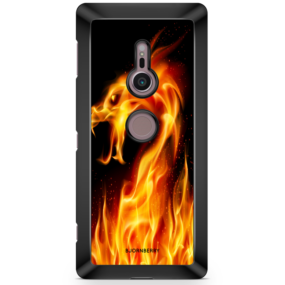 Sony Xperia XZ2 Case  - Flames Dragon