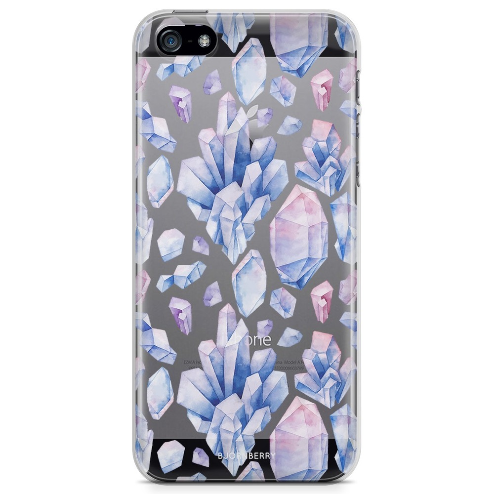 iPhone 5/5S/SE (2016) TPU Case - Pastel Crystals