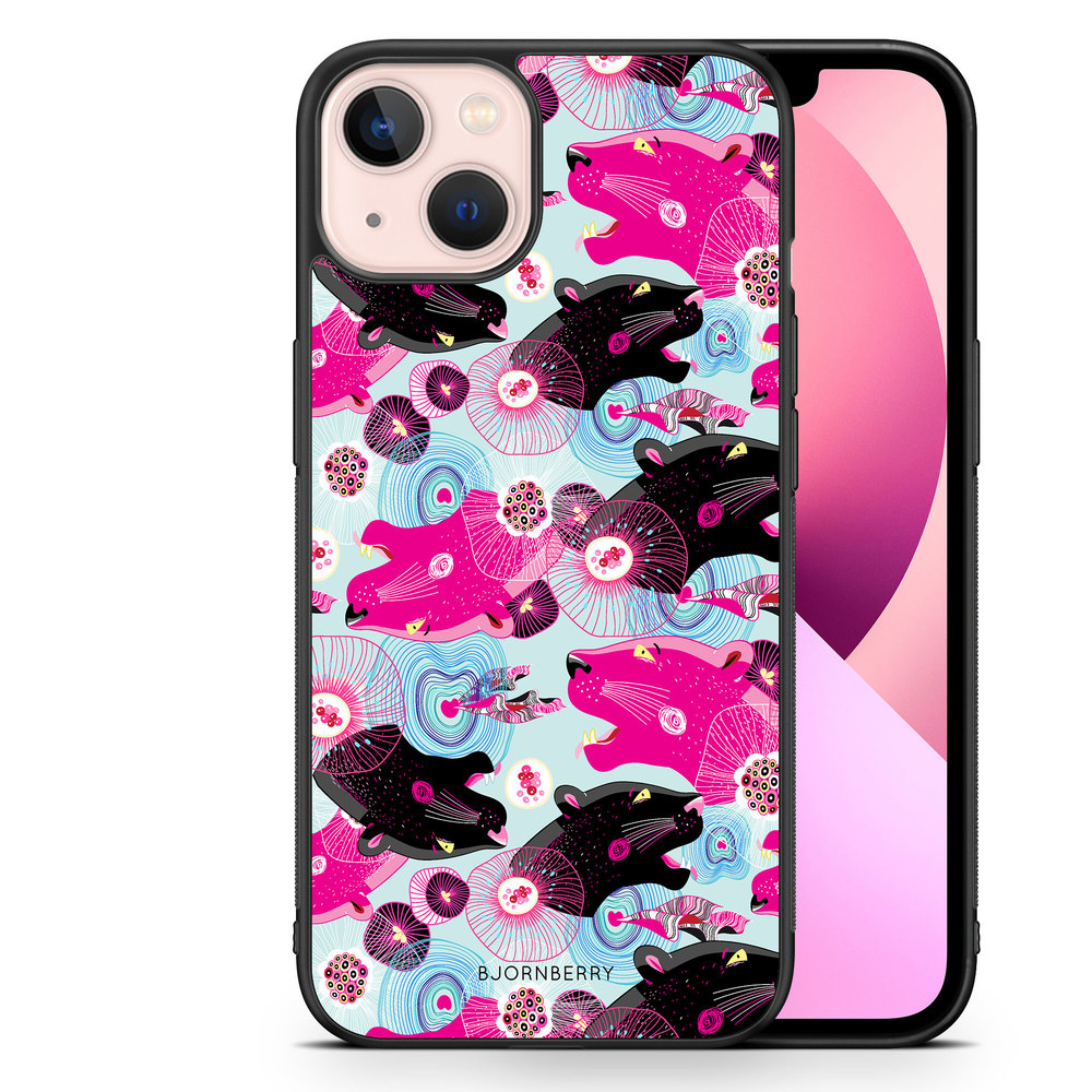 iPhone 13 Case - Panther Pattern