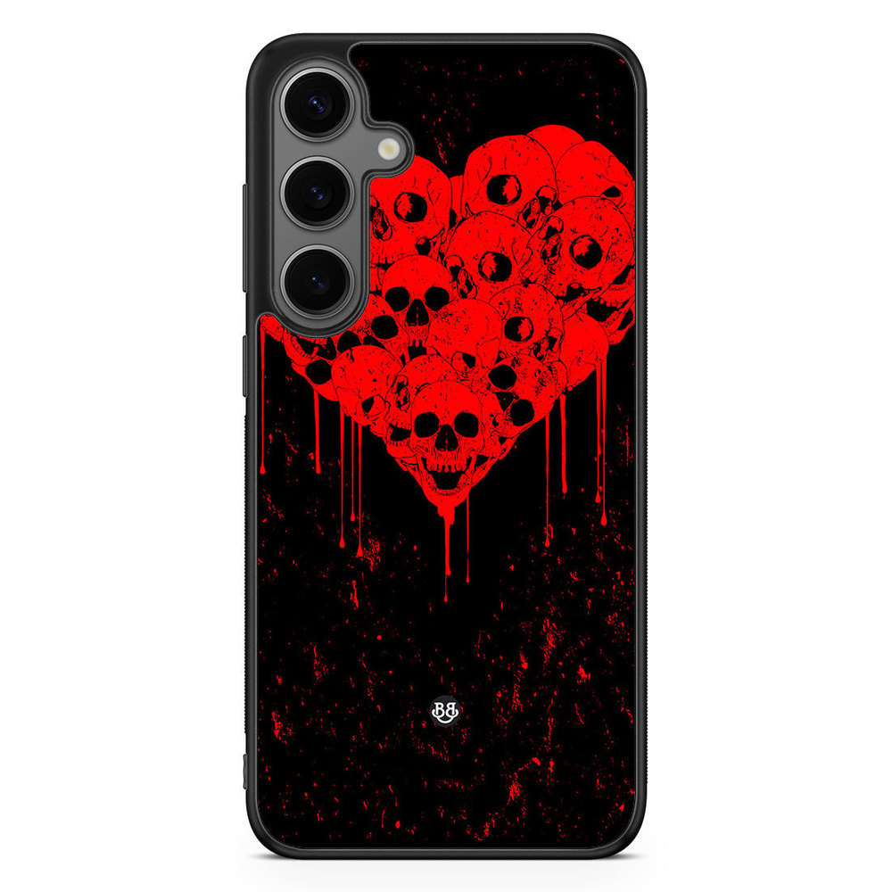 Samsung Galaxy S24 Plus Case - Skull Heart