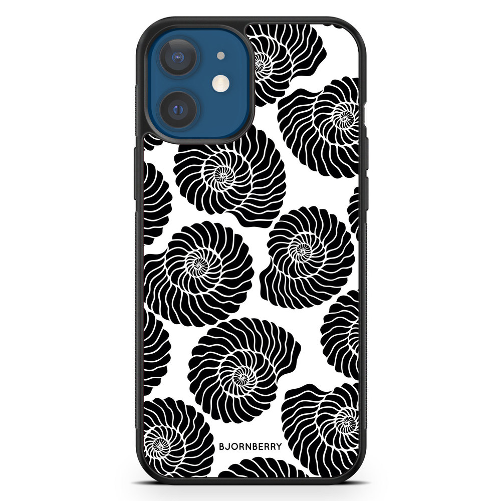 iPhone 12 Case - Seashell BW