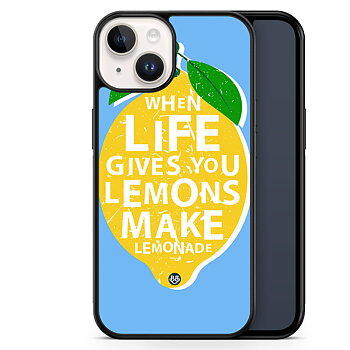 iPhone 14 Case - Lemon Quote