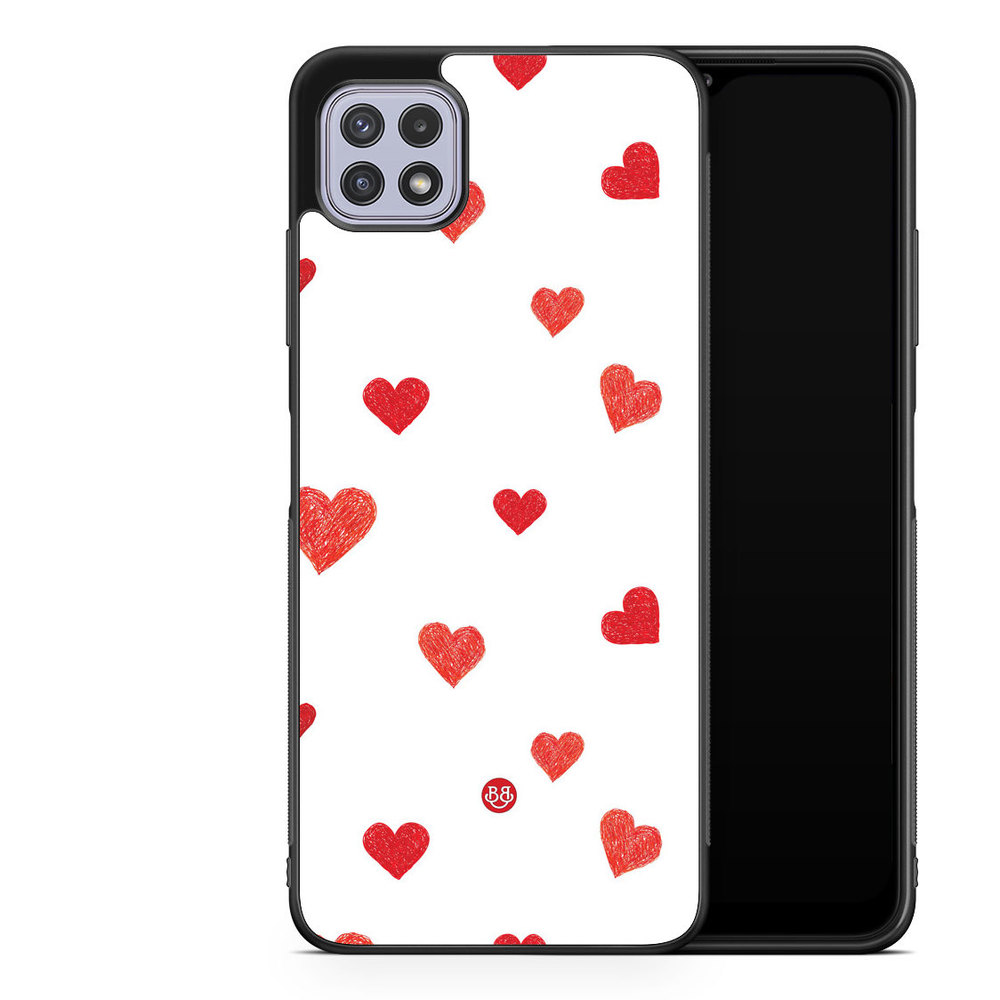 Samsung Galaxy A22 4G Case - Painted Heart
