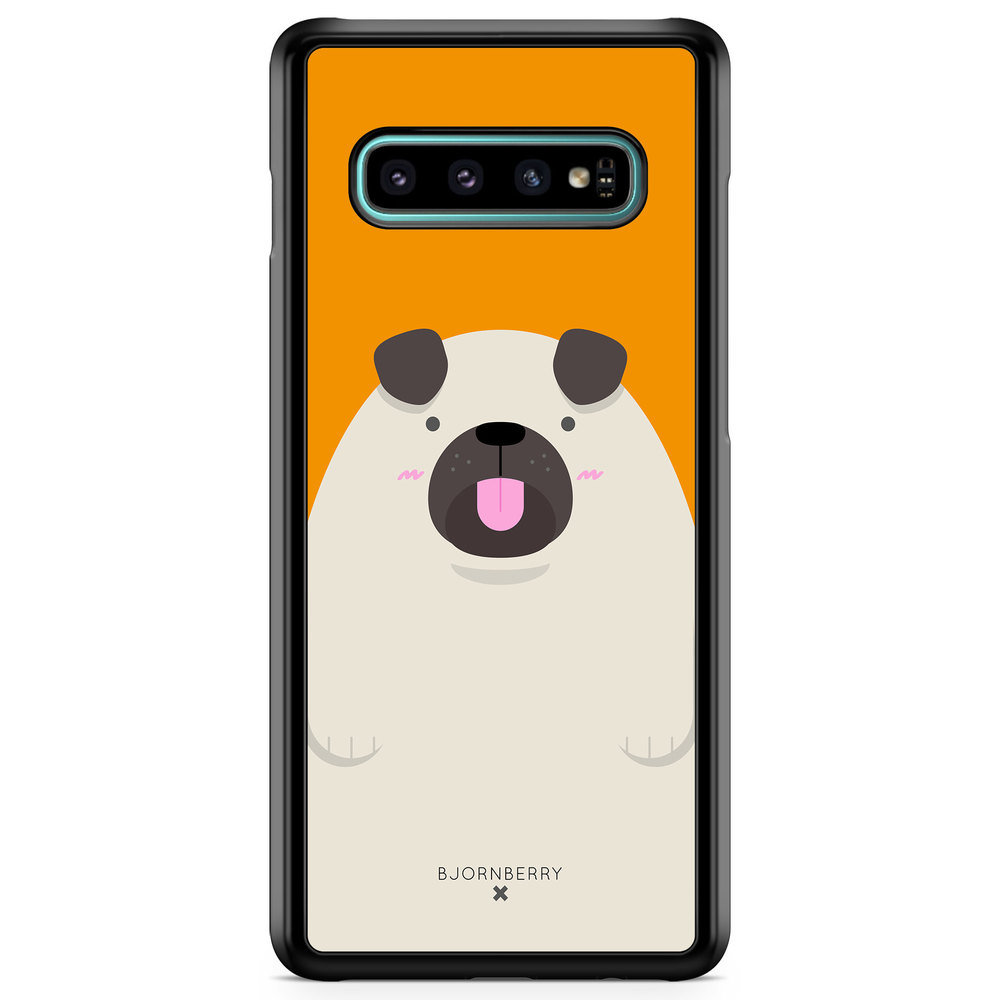 Samsung Galaxy S10 Case - Fat Pug