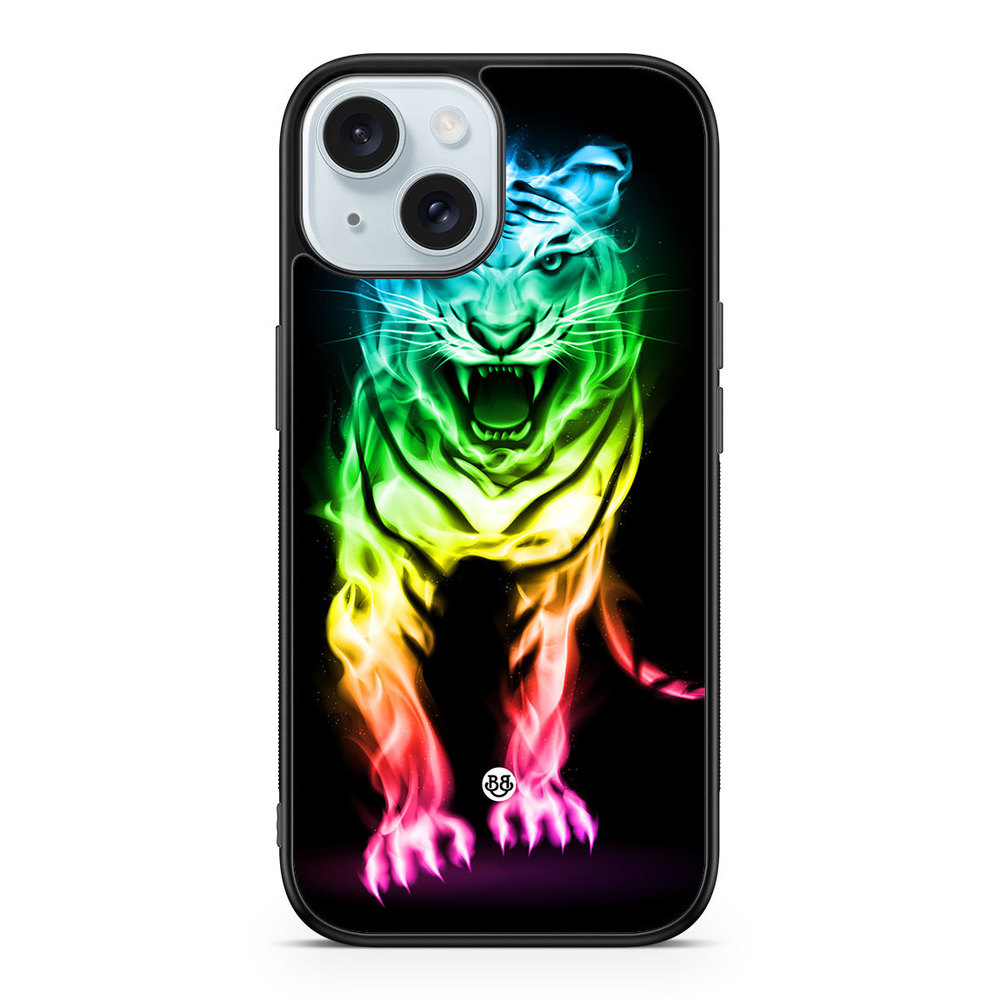 iPhone 15 Case - Fire Tiger