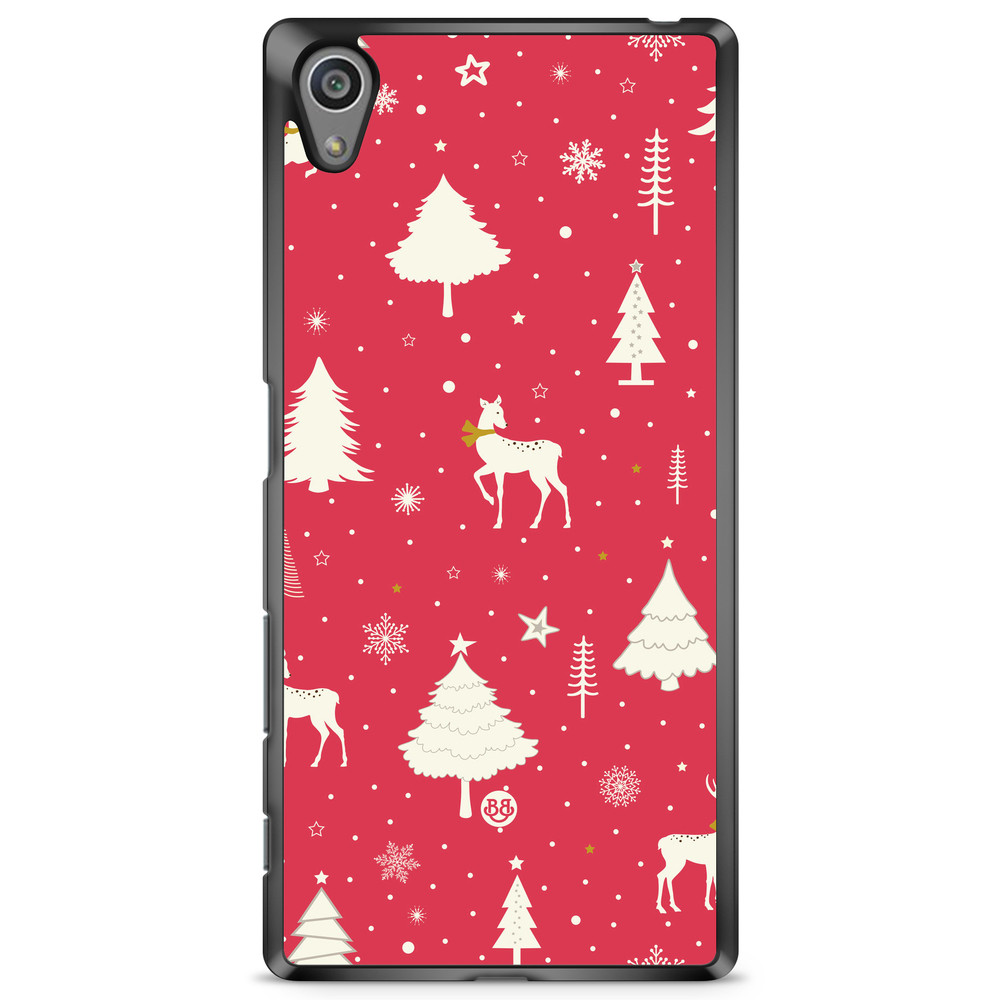 Sony Xperia Z5 Premium Case - Red Christmas