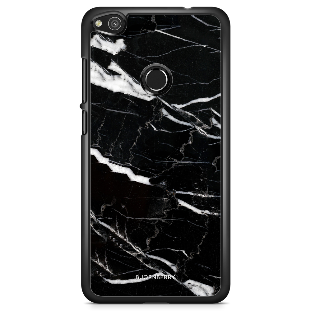 Huawei Honor 8 Lite Case - Black Marble