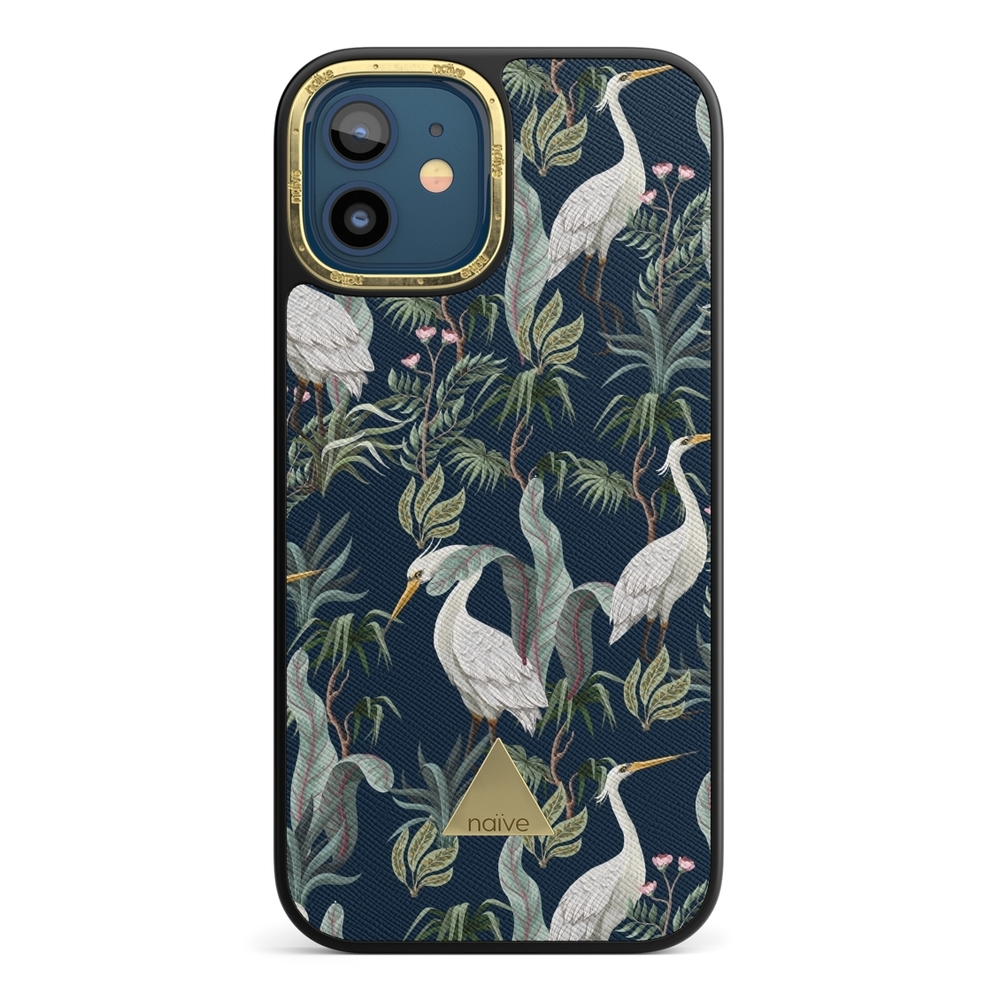 Naive iPhone 12 Case - Royal Bird