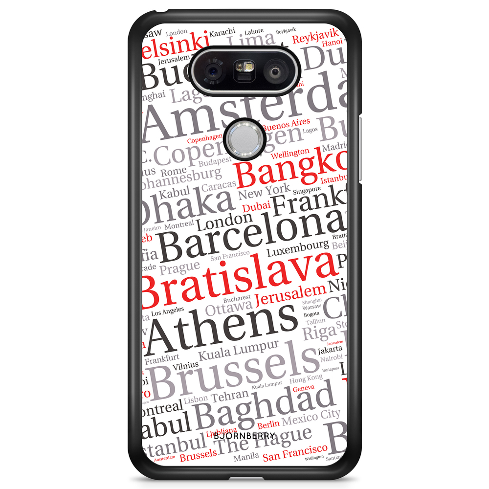 LG G5 Case - City Names