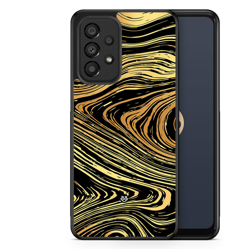 Samsung Galaxy A33 5G Case - Gold Marble