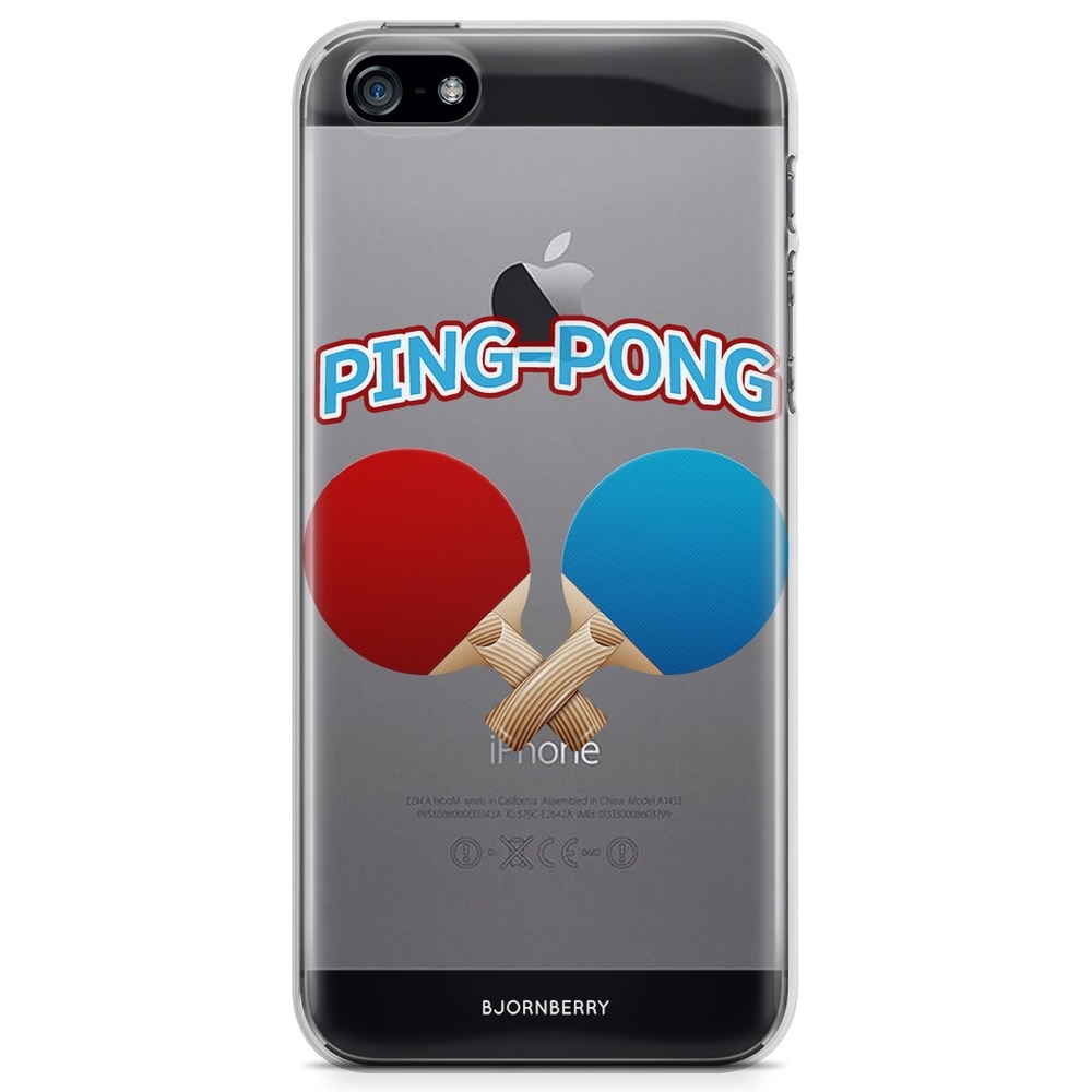 iPhone 5/5S/SE (2016) TPU Case - Ping-Pong