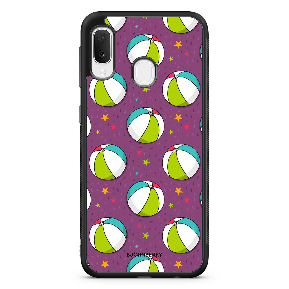 Samsung Galaxy A20e Case - Beach Ball Pattern