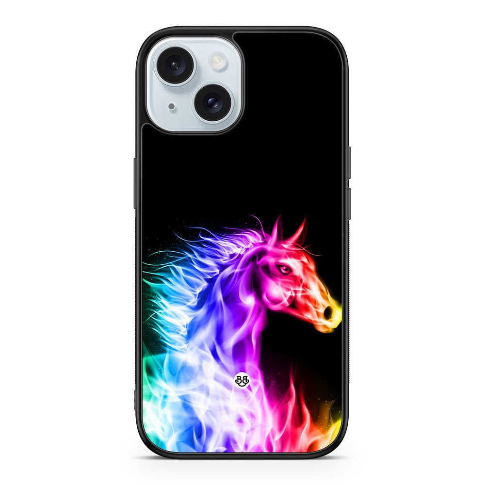 iPhone 15 Case - Flames Horse