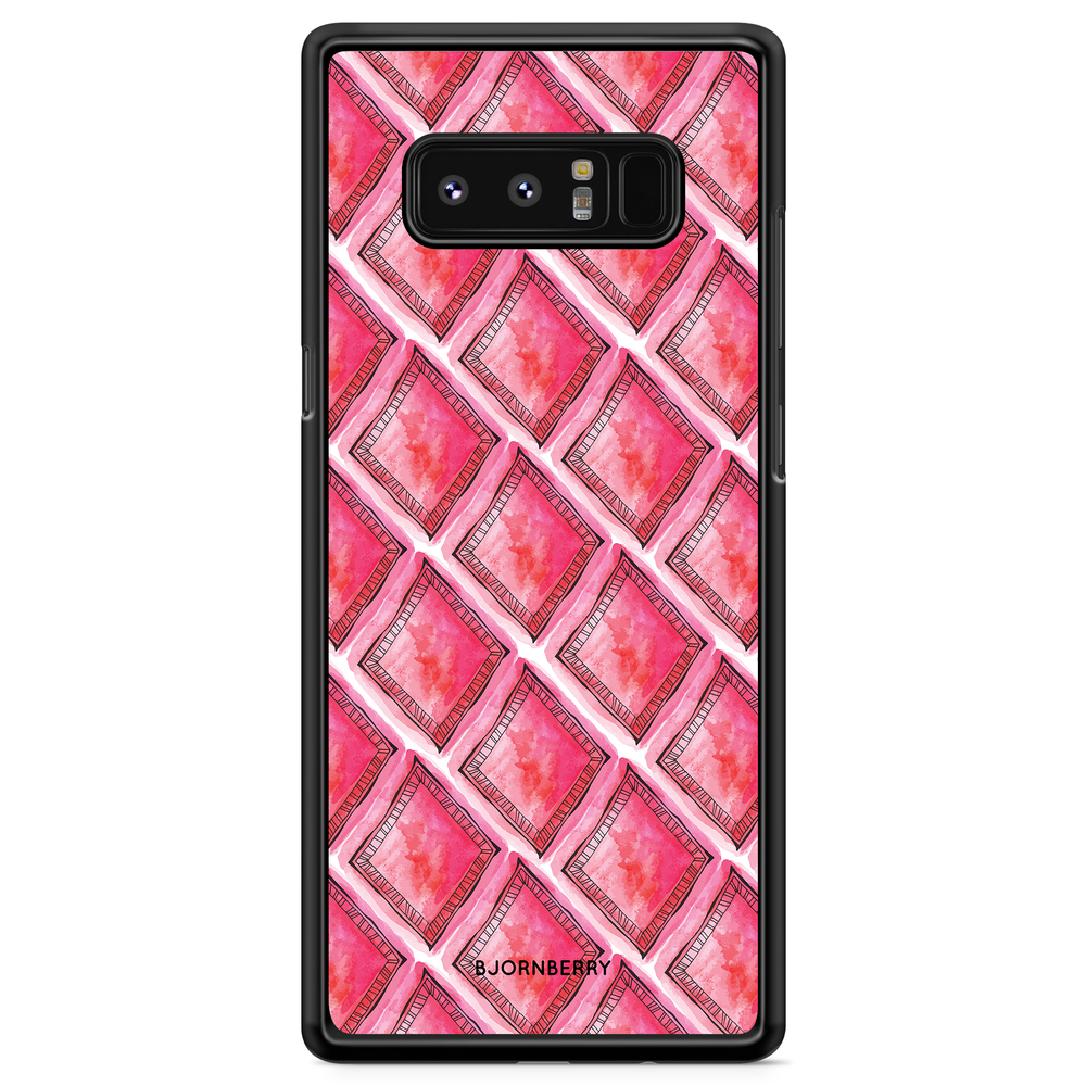 Samsung Galaxy Note 8 Case - Red Rhombus