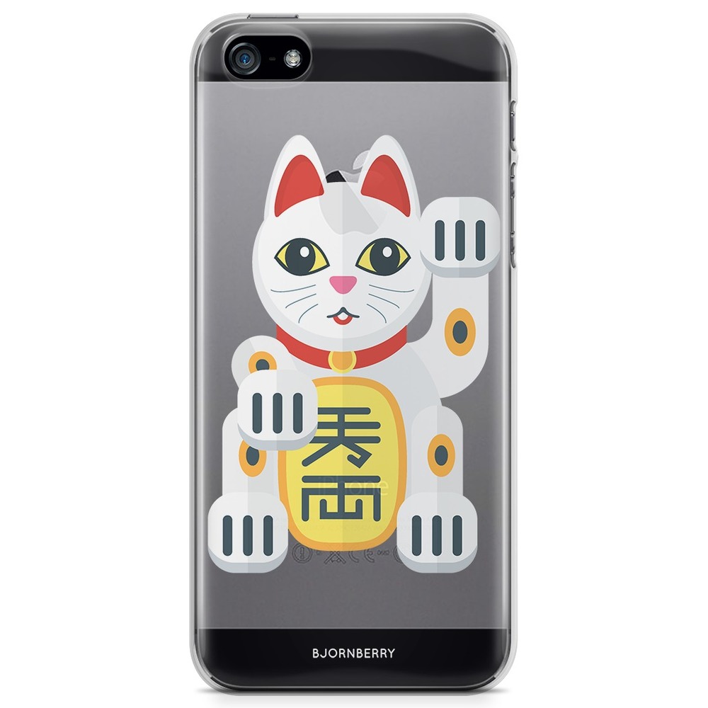 iPhone 5/5S/SE (2016) TPU Case - Lucky Cat
