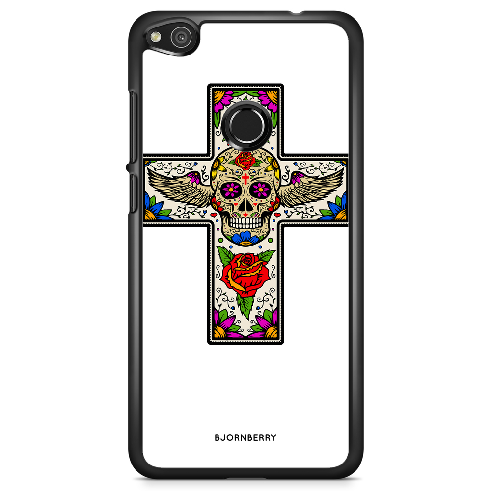 Huawei Honor 8 Lite Case - Skull Cross