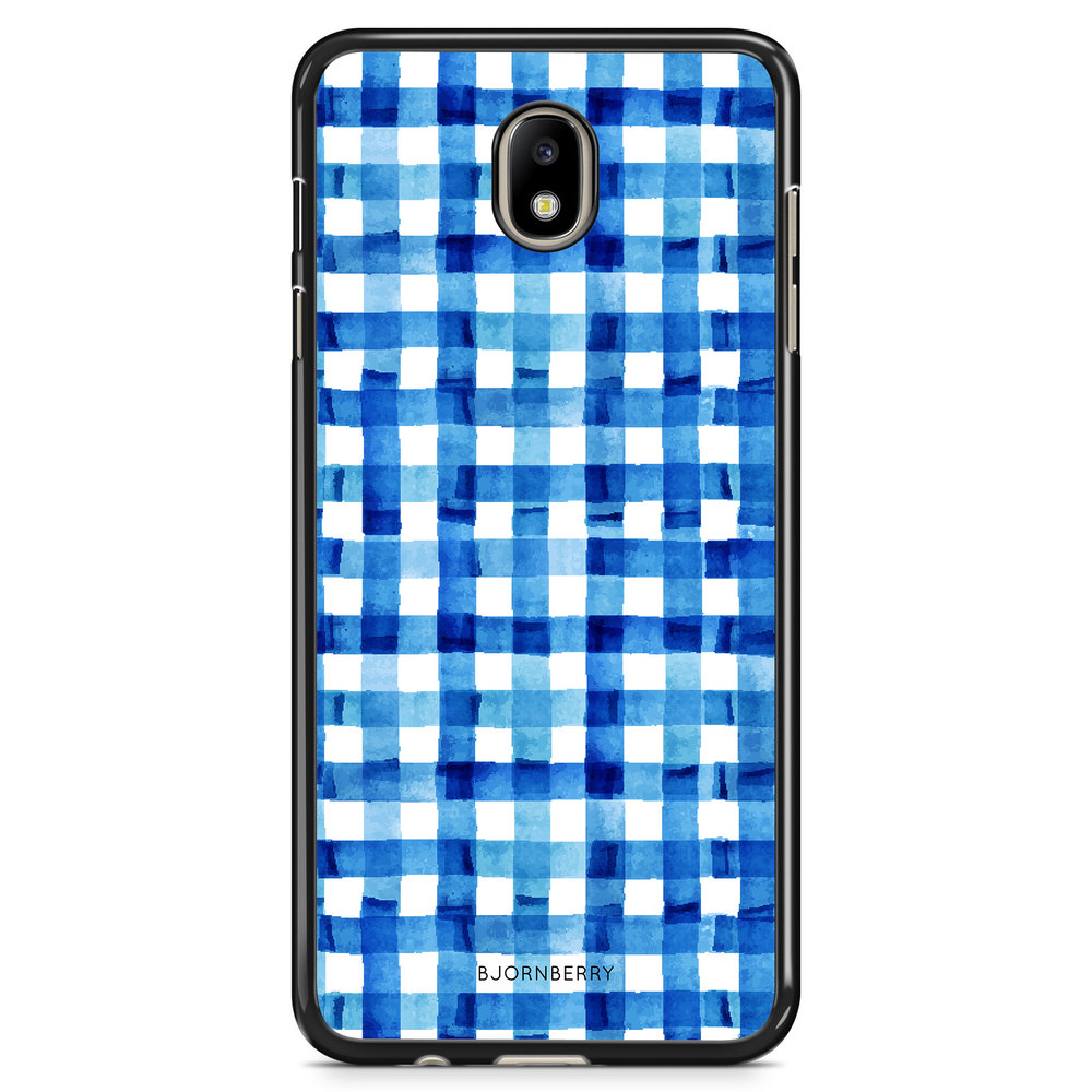 Samsung Galaxy J7 (2017) Case - Blue Stripes