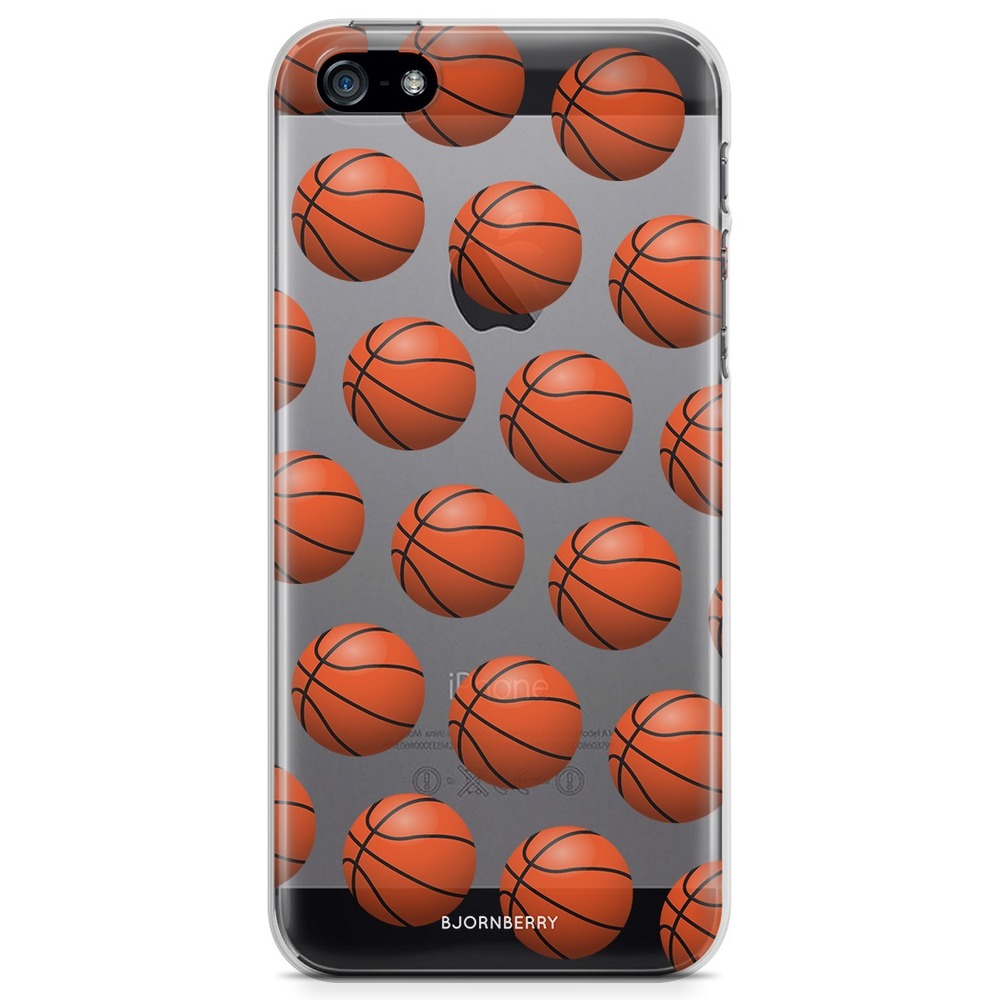 iPhone 5/5S/SE (2016) TPU Case - Basketballs