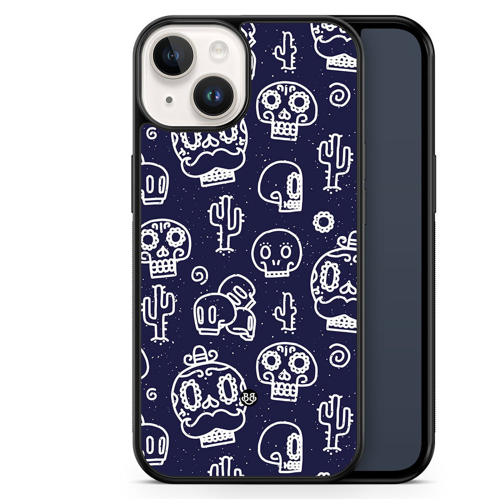 iPhone 14 Case - Oldschool Skulls