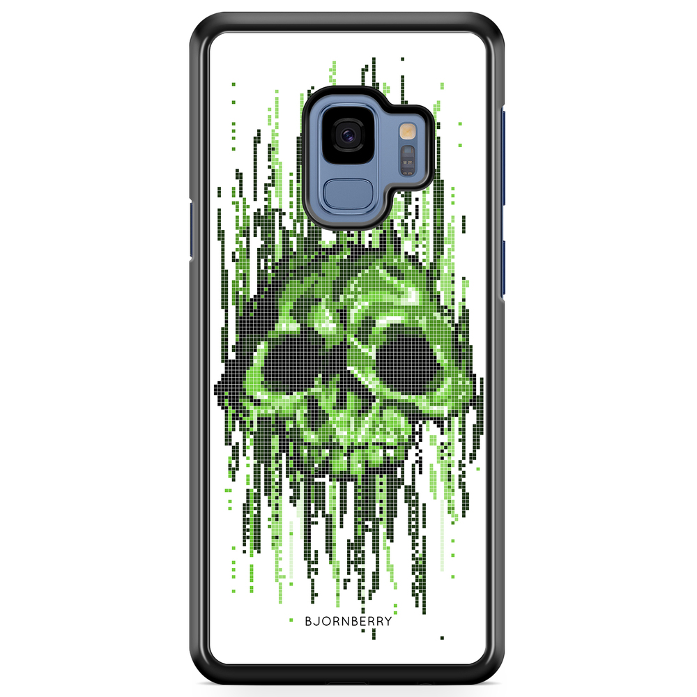 Samsung Galaxy S9 Case - Data Virus Skull
