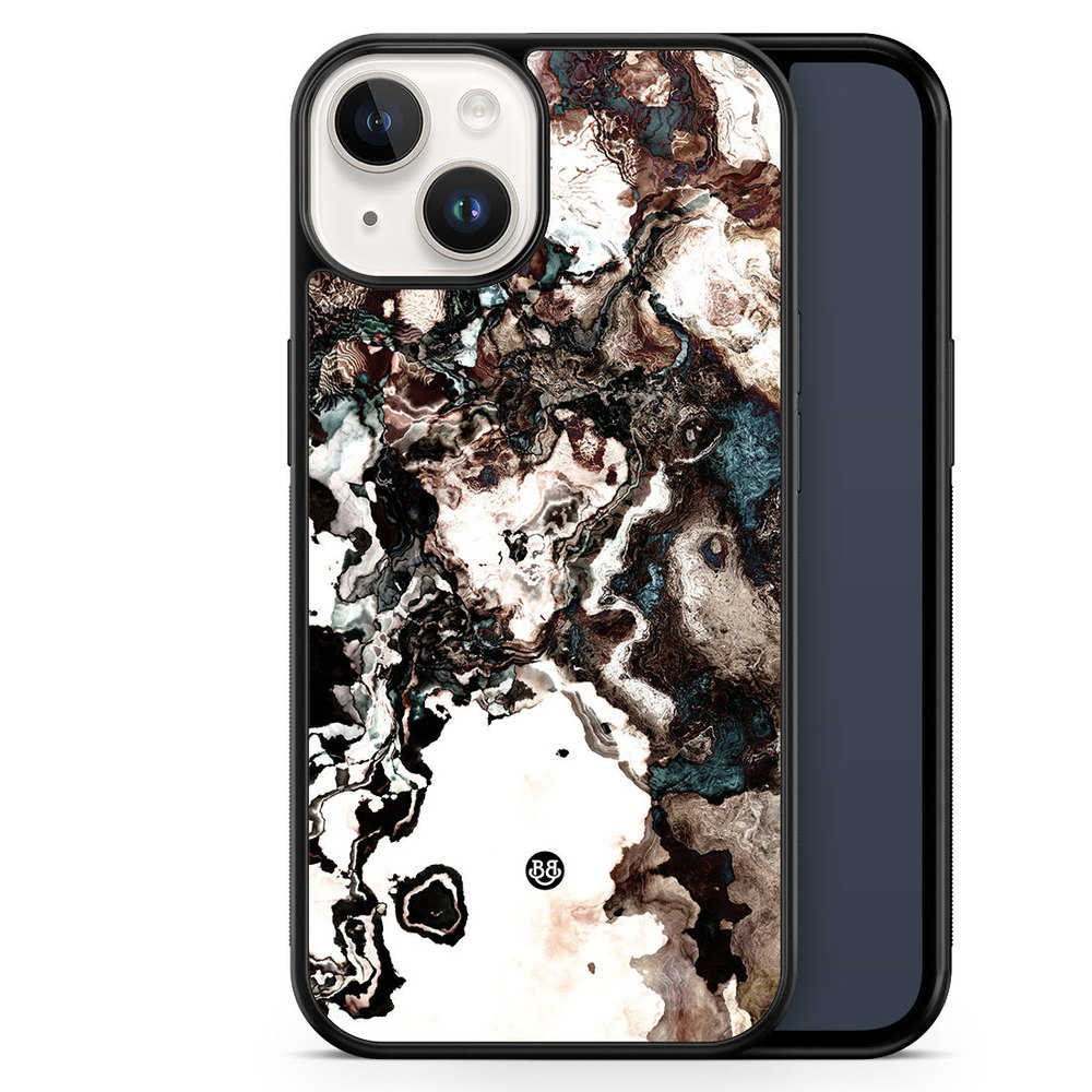 iPhone 14 Case - Marble Brown