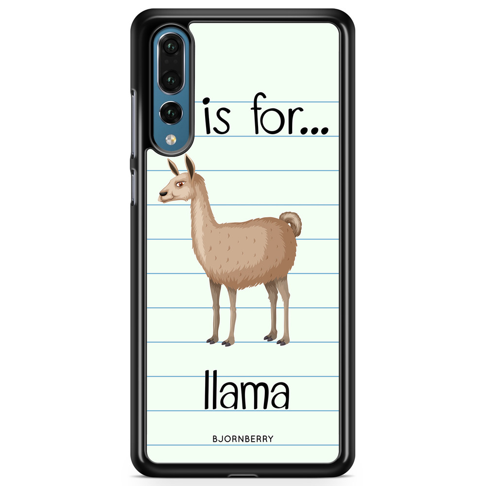Huawei P20 Pro Case - L Is For Llama