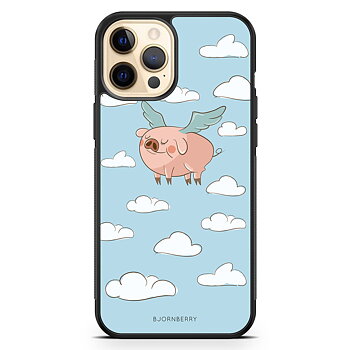 iPhone 12 Pro Max Skal - Flygande Gris