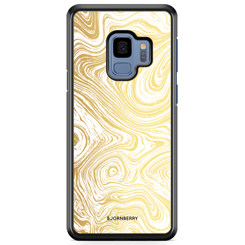 Samsung Galaxy S9 Case - Gold Marble