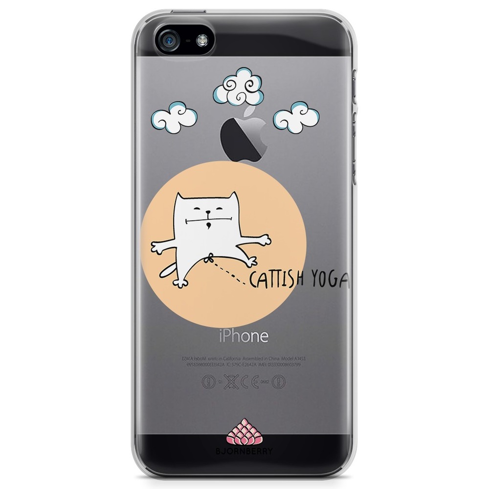 iPhone 5/5S/SE (2016) TPU Case - Cattish Yoga