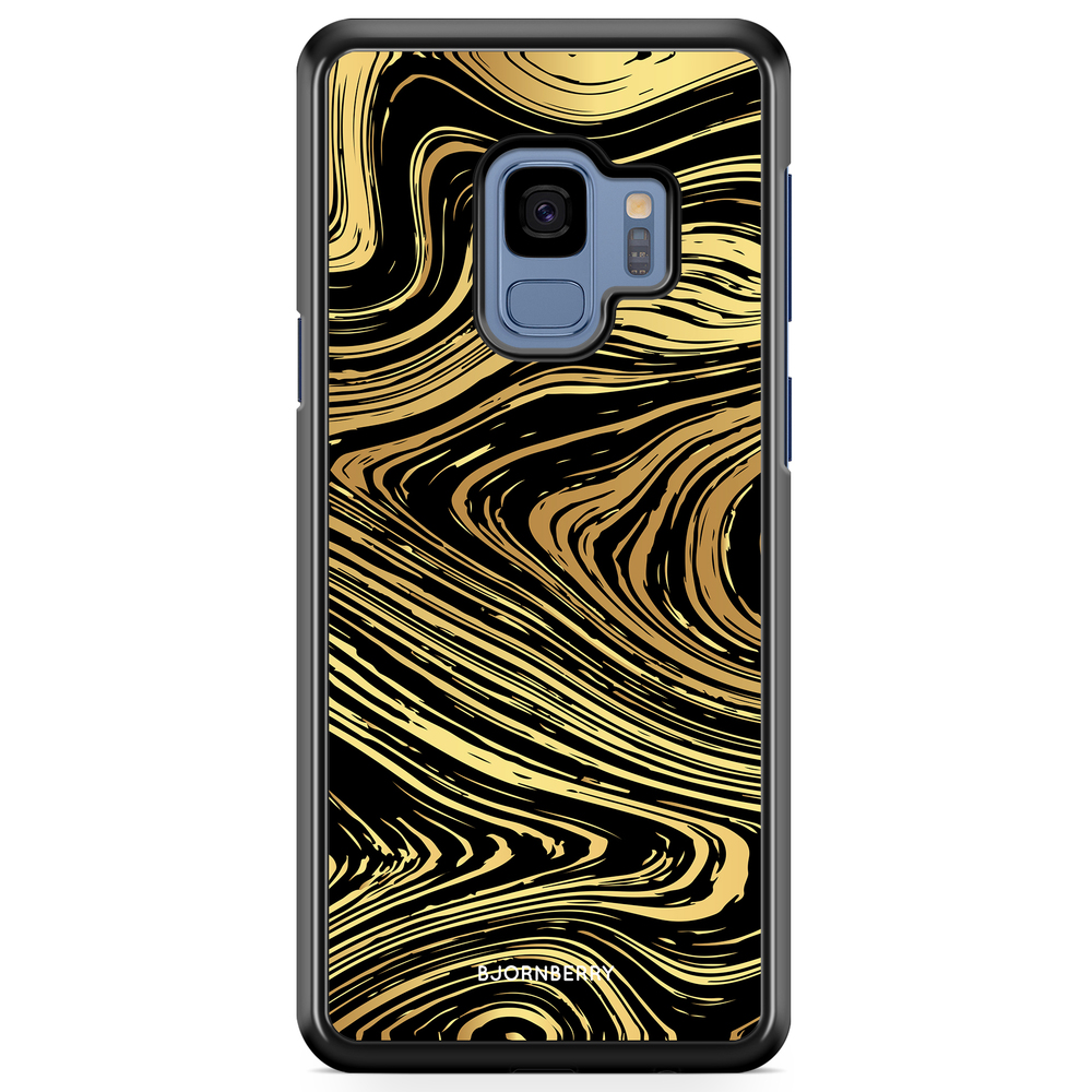 Samsung Galaxy S9 Case - Gold Marble