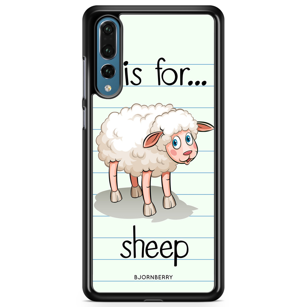 Huawei P20 Pro Case - S is for Sheep
