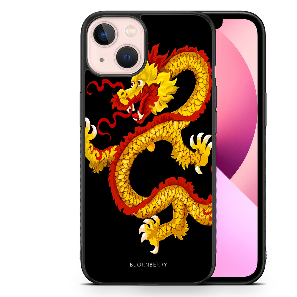 iPhone 13 Case - Yellow Dragon