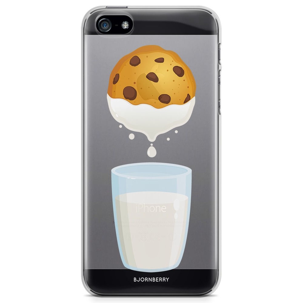 iPhone 5/5S/SE (2016) TPU Case - Milk and Cookies