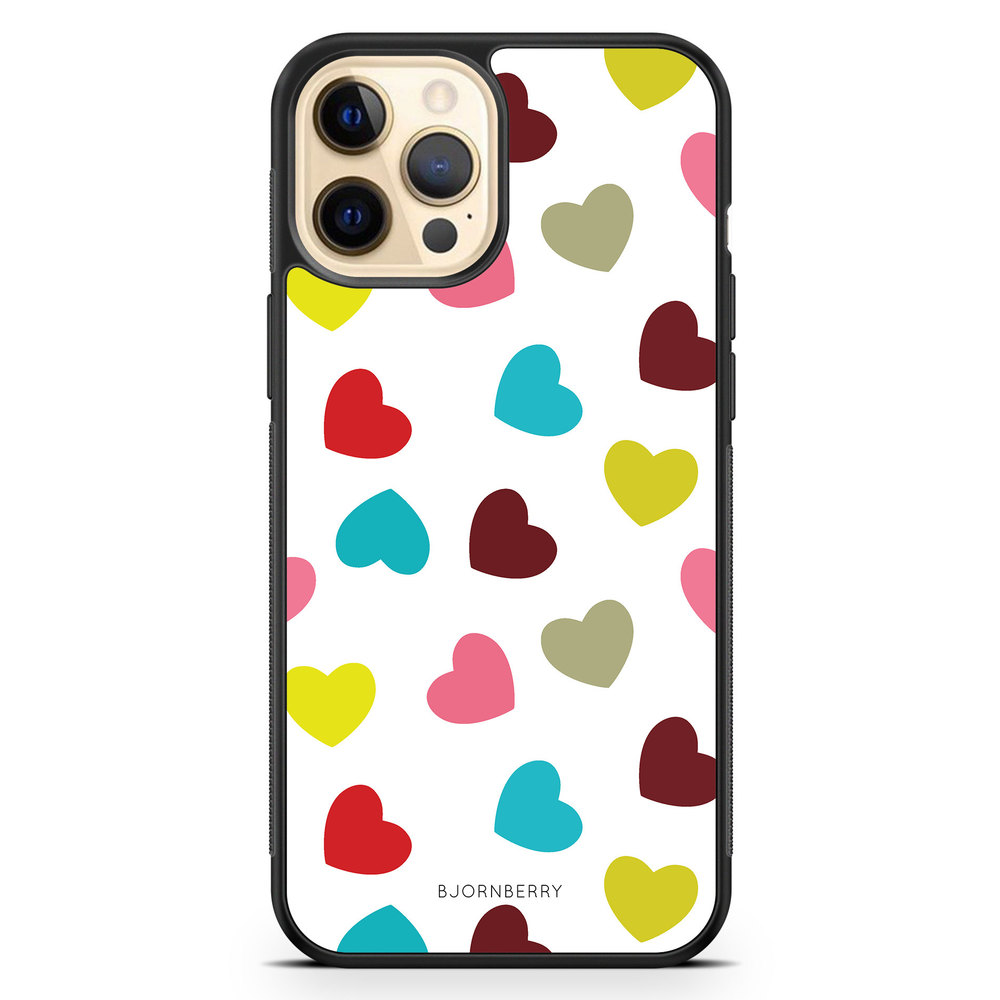 iPhone 12 Pro Max Case - Hearts