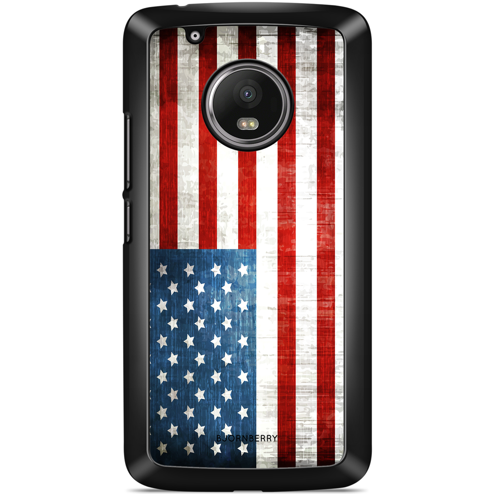 Moto G5 Plus Case - USA Flag