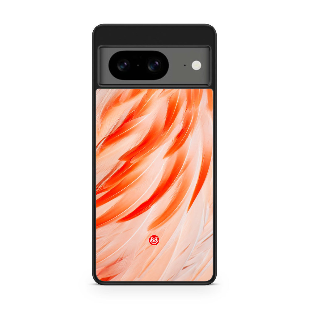Google Pixel 8 Case - Flamingo Feathers