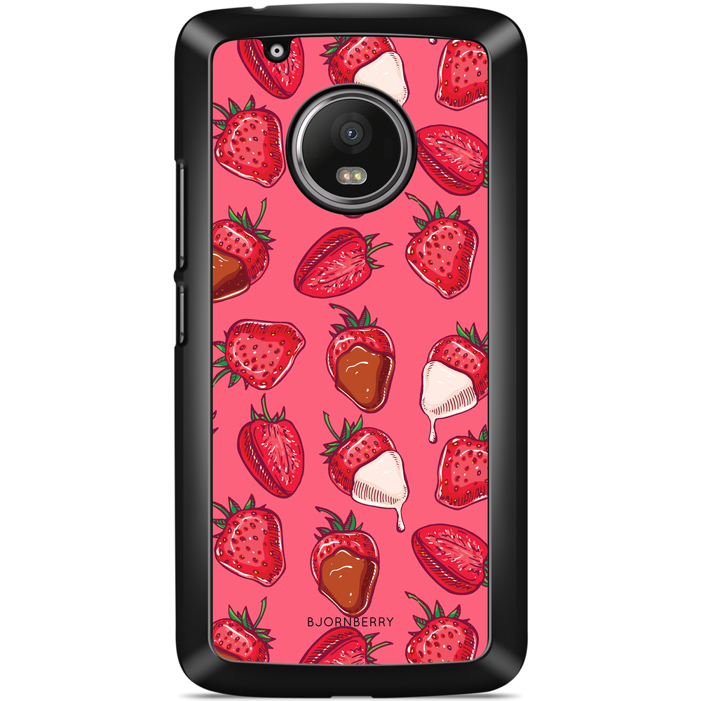Moto G5 Plus Case - Strawberry Chocolate
