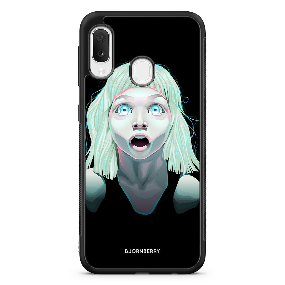 Samsung Galaxy A20e Case - Girl With Open Eyes