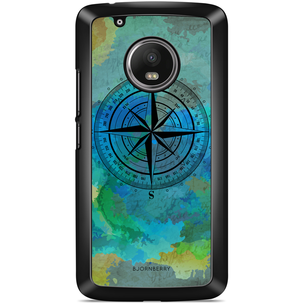Moto G5 Plus Case - Compass Background