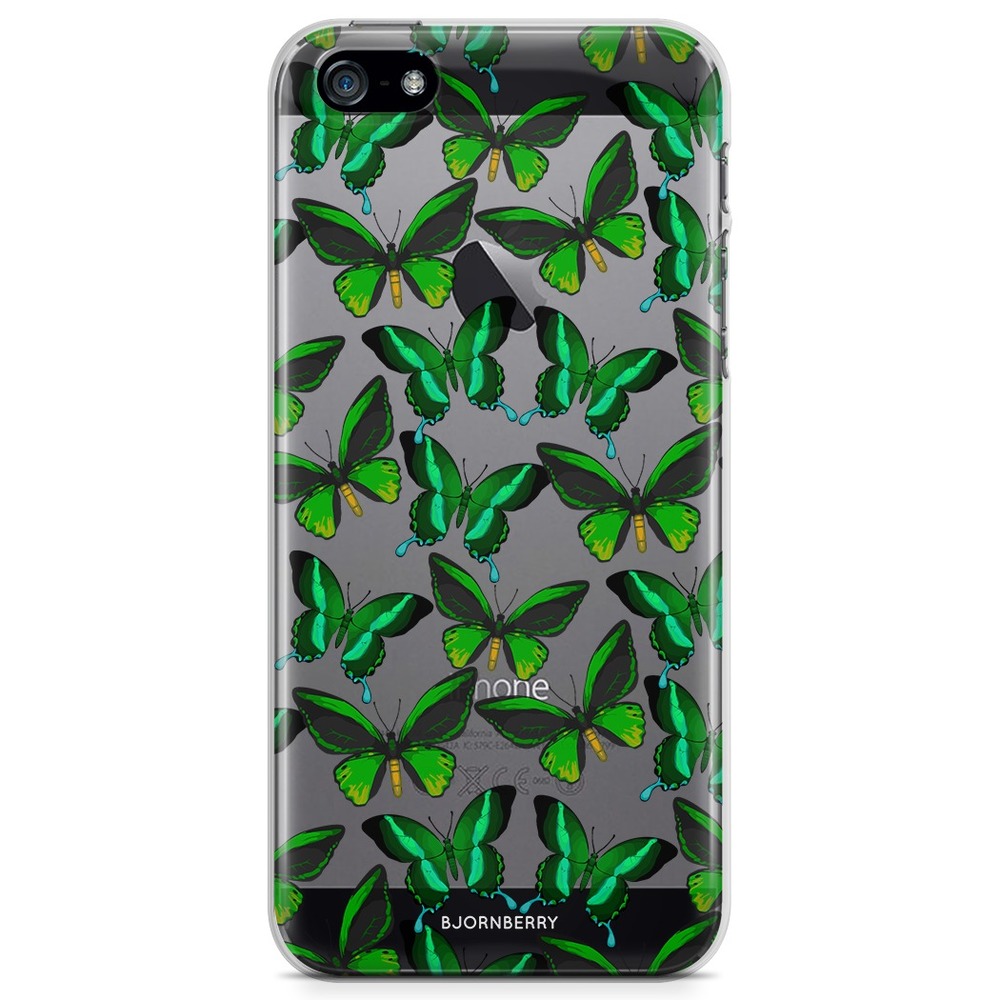 iPhone 5/5S/SE (2016) TPU Case - Butterflies