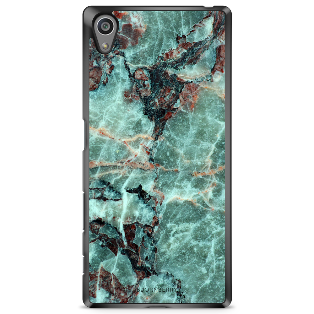 Sony Xperia Z5 Premium Case - Green Marble