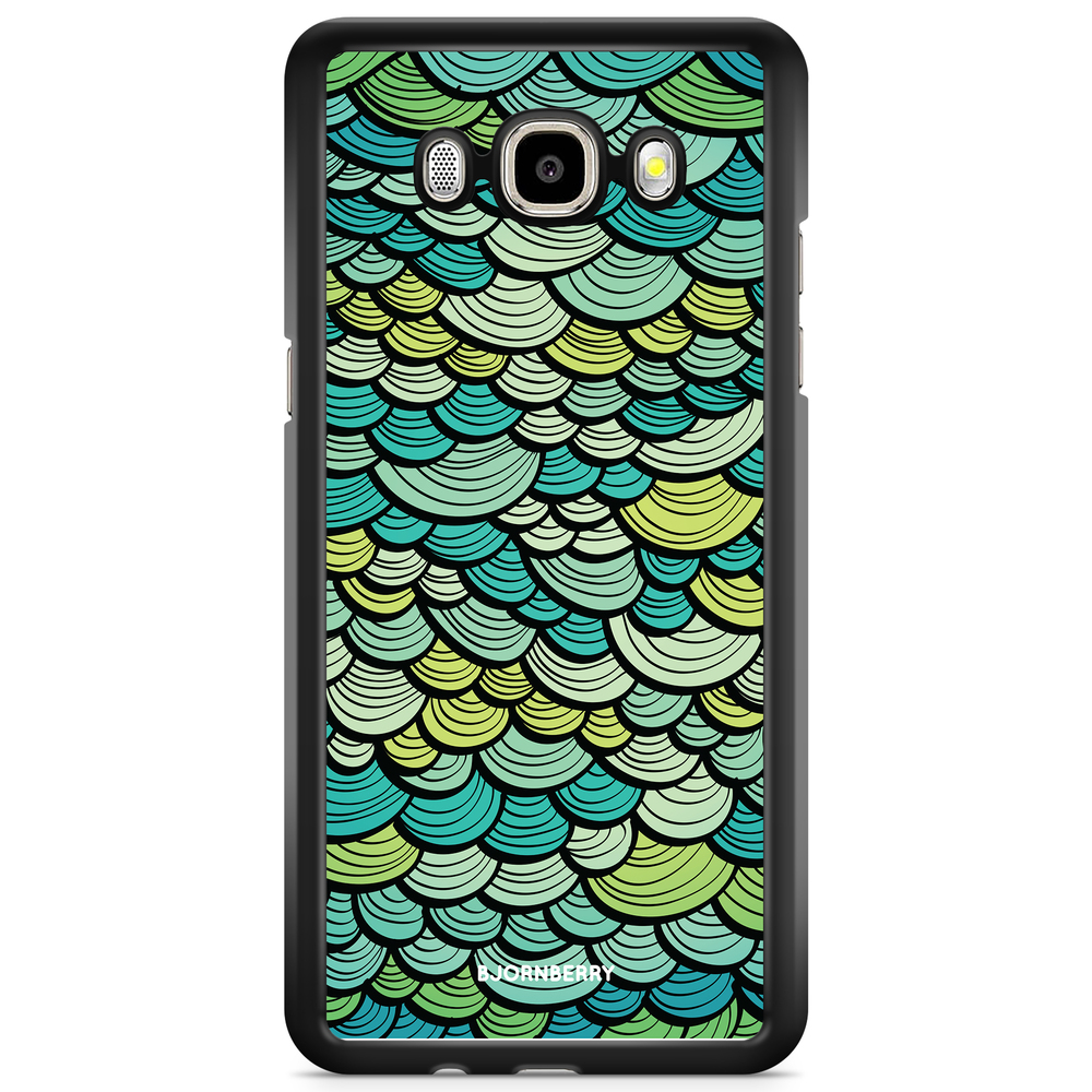 Samsung Galaxy J3 (2016) Case - Green Mermaid Scales