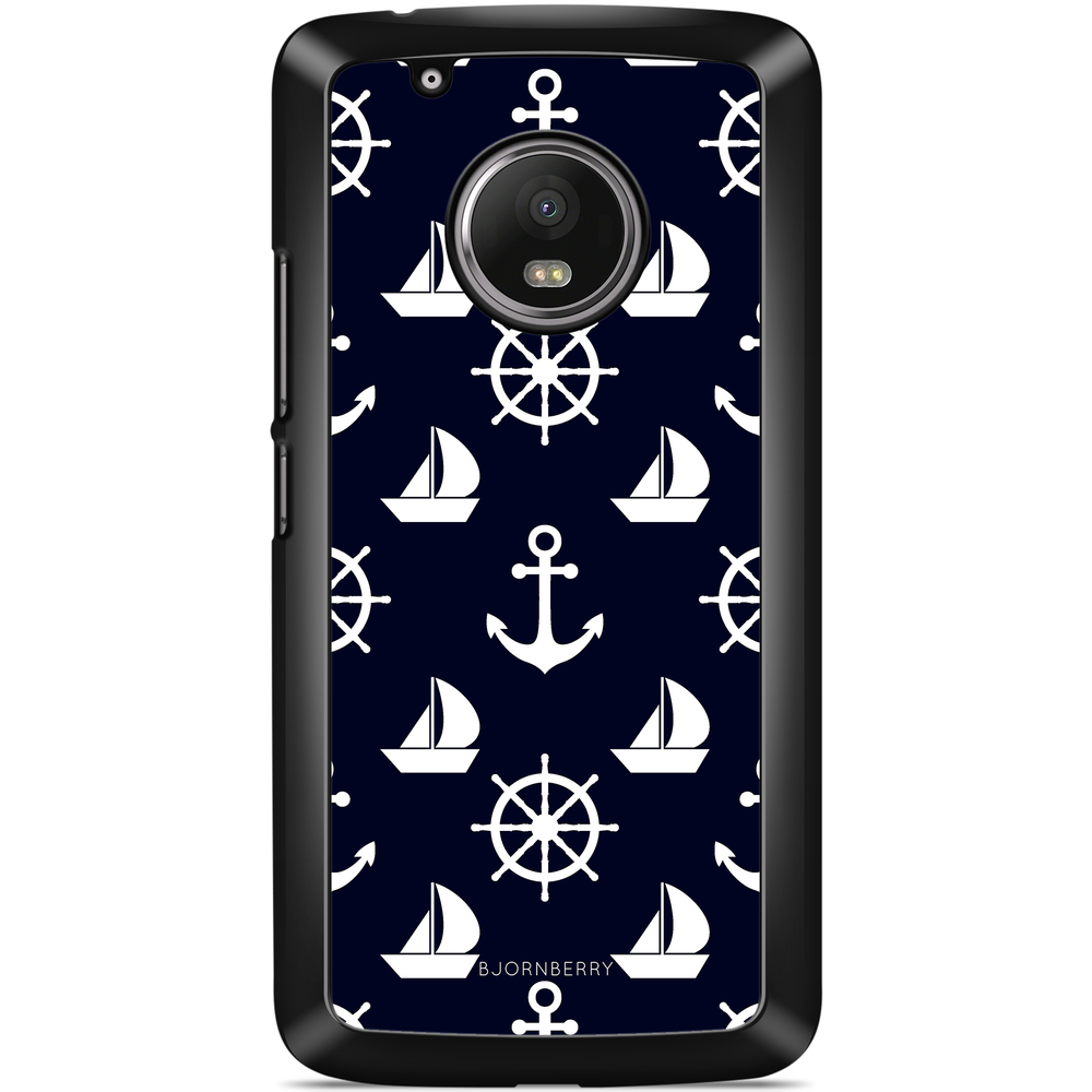 Moto G5 Plus Case - Sailing Pattern
