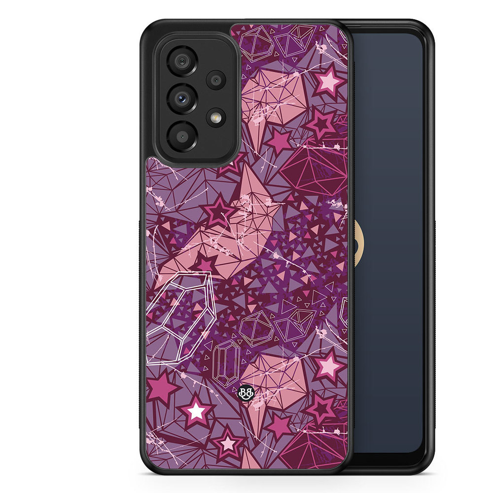 Samsung Galaxy A33 5G Case - Purple Stars