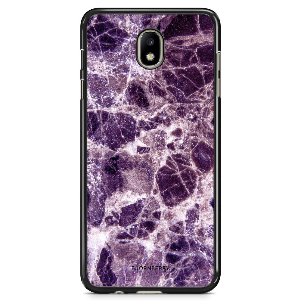 Samsung Galaxy J7 (2017) Case - Purple Marble