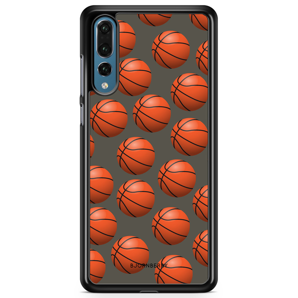 Huawei P20 Pro Case - Basketballs Pattern