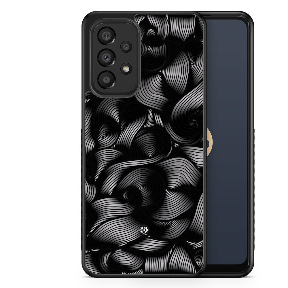 Samsung Galaxy A33 5G Case - Black Waves