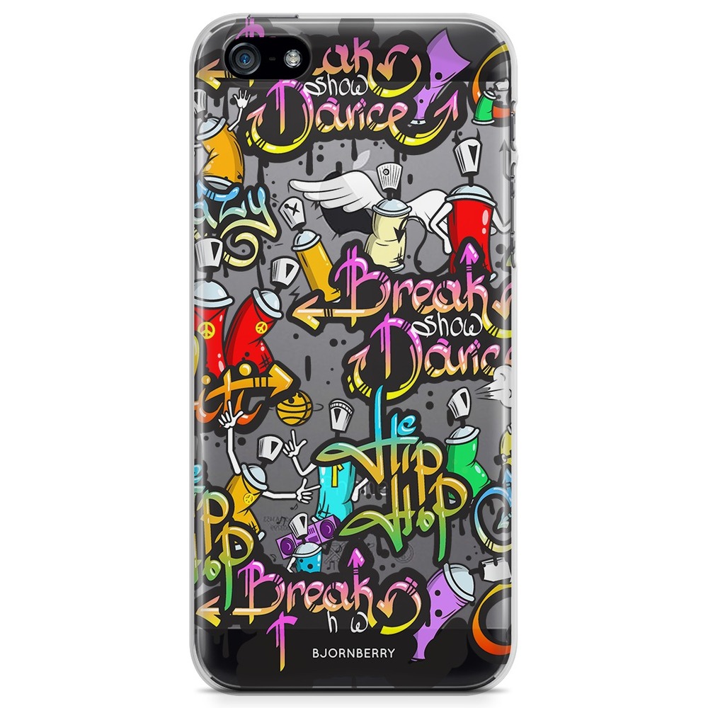 iPhone 5/5S/SE (2016) TPU Case - Graffiti